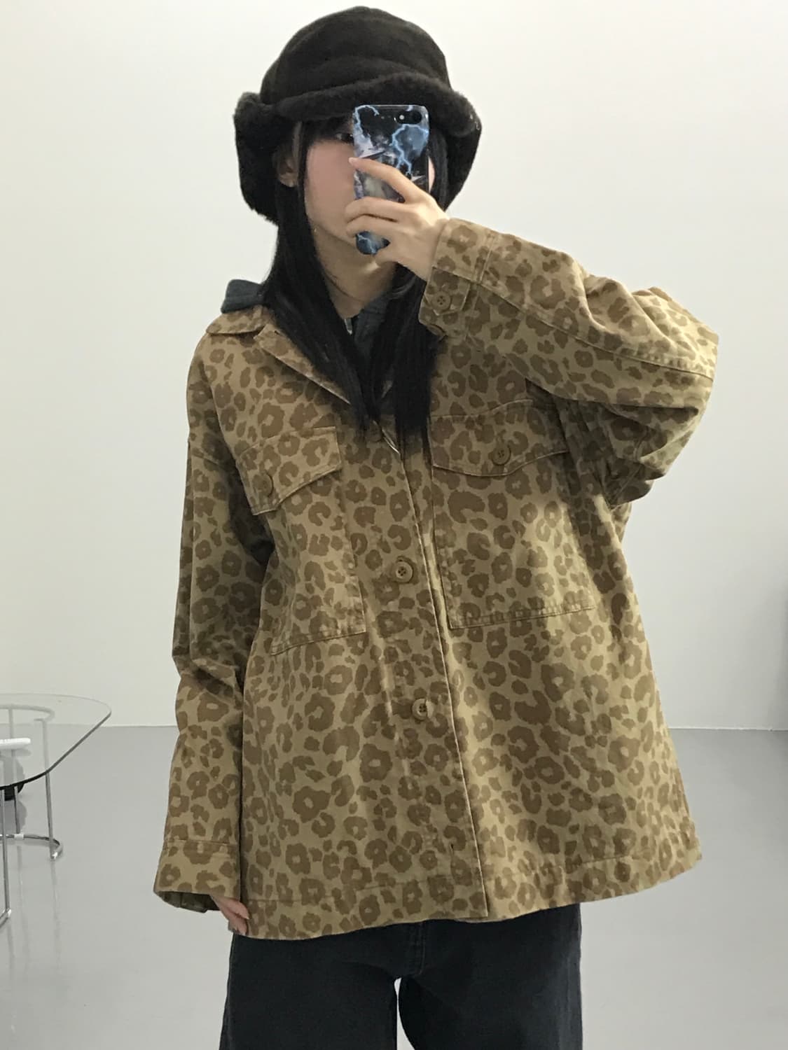 니코앤드 레오파드 자켓 상품이미지2