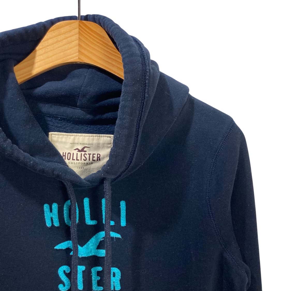 홀리스터 빅로고 네이비 후드 상품이미지3