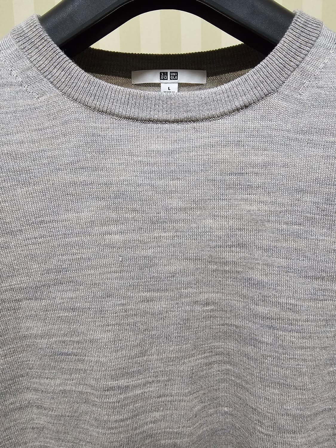 유니클로 니트 메리노울 여성 L 상품이미지3