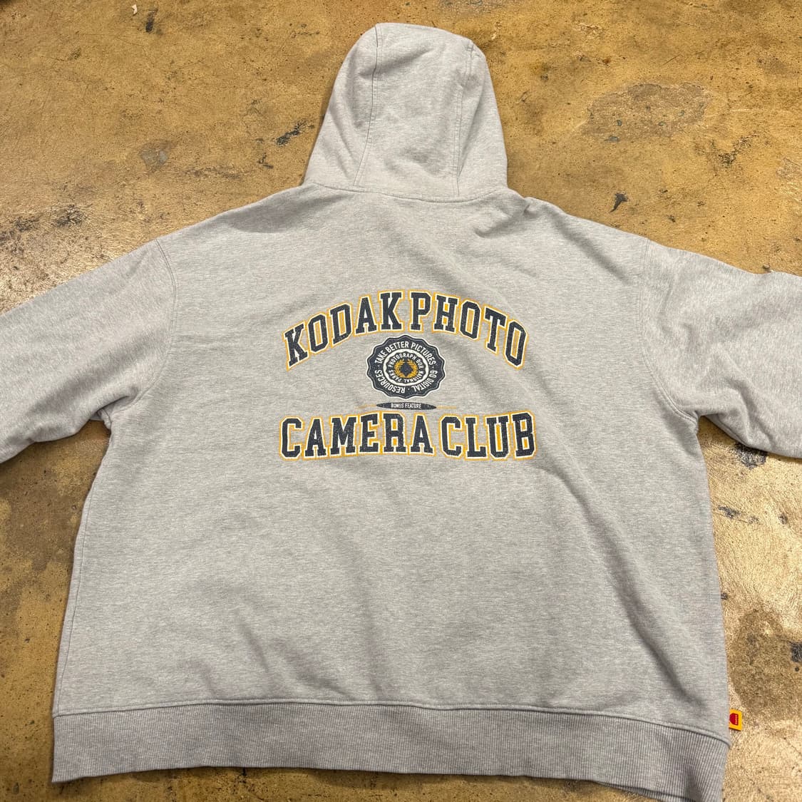 [정품/XL] 코닥 후드집업 그레이 b15 상품이미지4