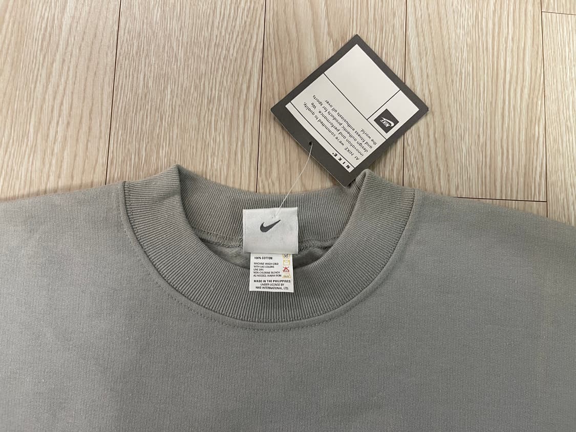 나이키 90s 올드 스웻셔츠 맨투맨 그레이 NIKE OLD 1990 8번 상품이미지4