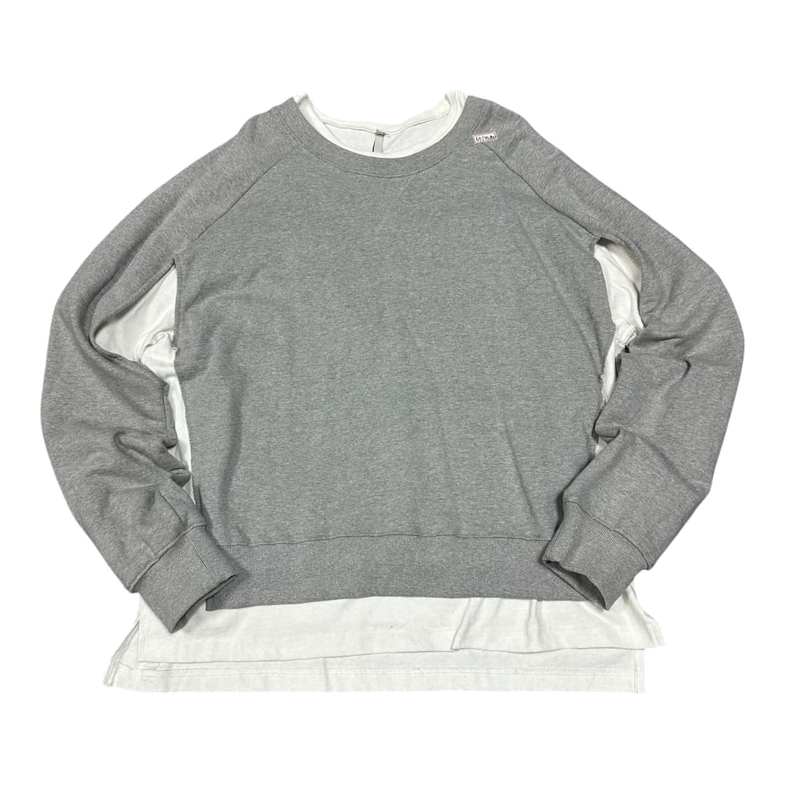 ✨ (바배) 노이어 아웃 레이어드 스웻 맨투맨 상품이미지1