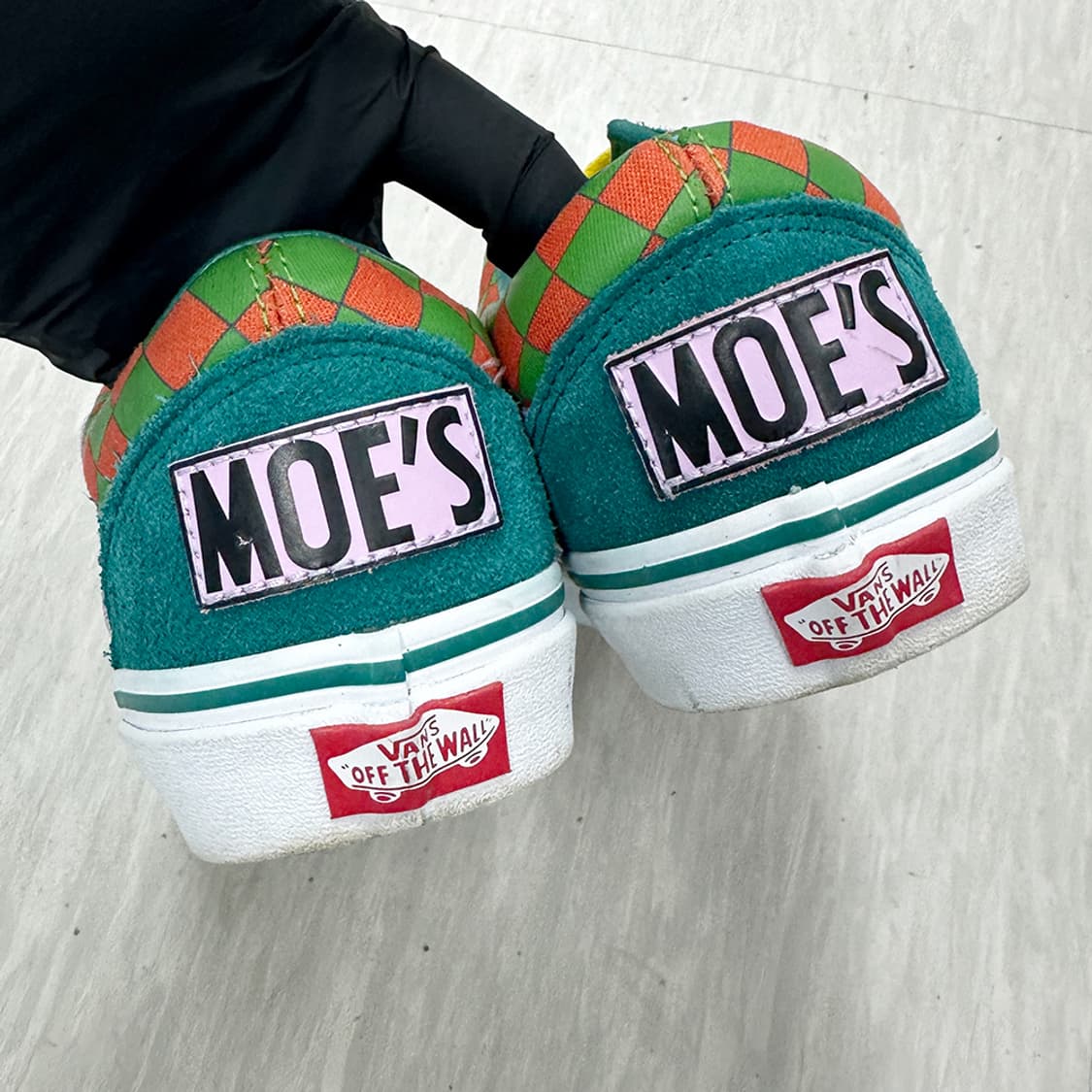 반스 심슨 콜라보 올드스쿨 스니커즈 운동화 단화 255mm 상품이미지4