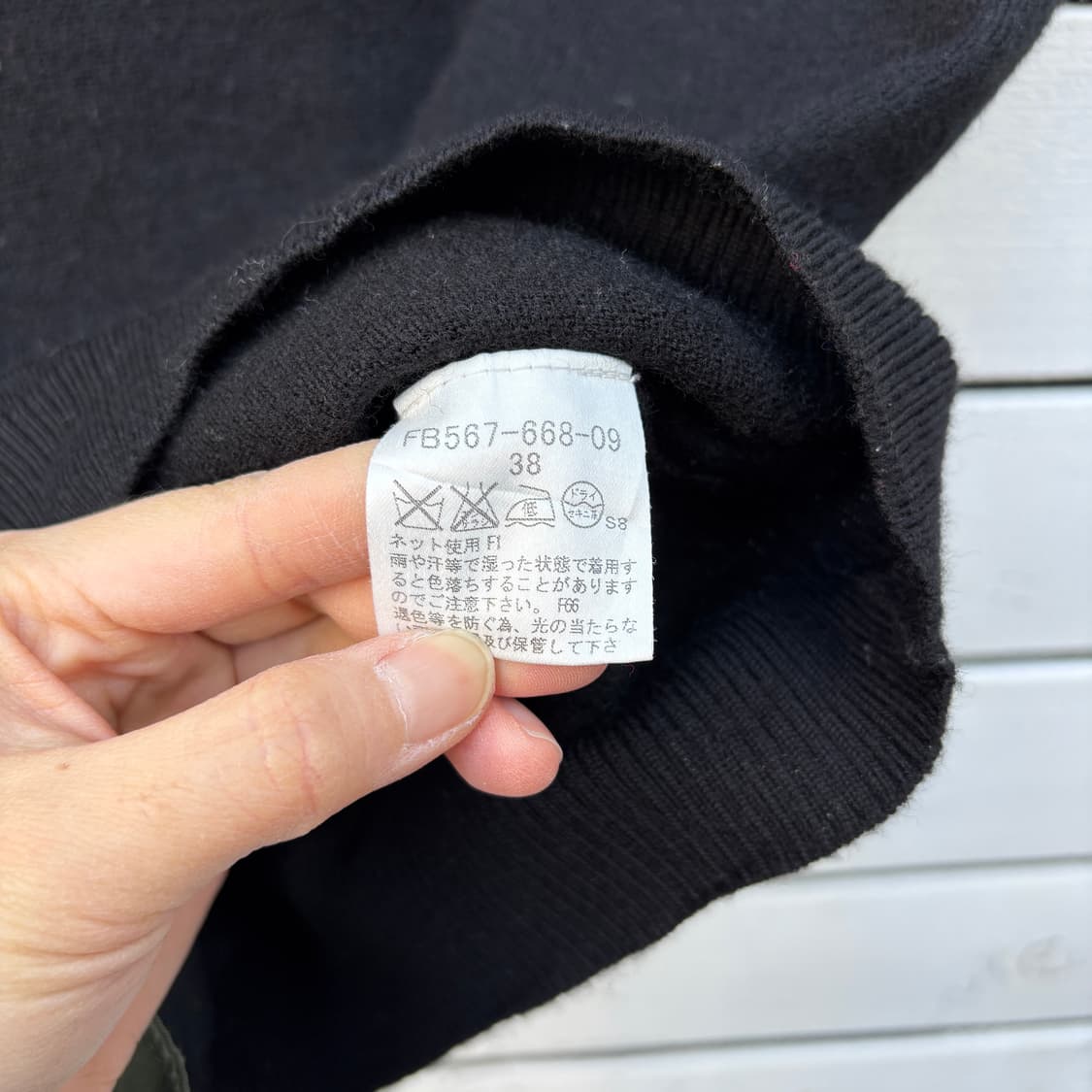 Burberry 버버리 울 반팔 니트 상품이미지5