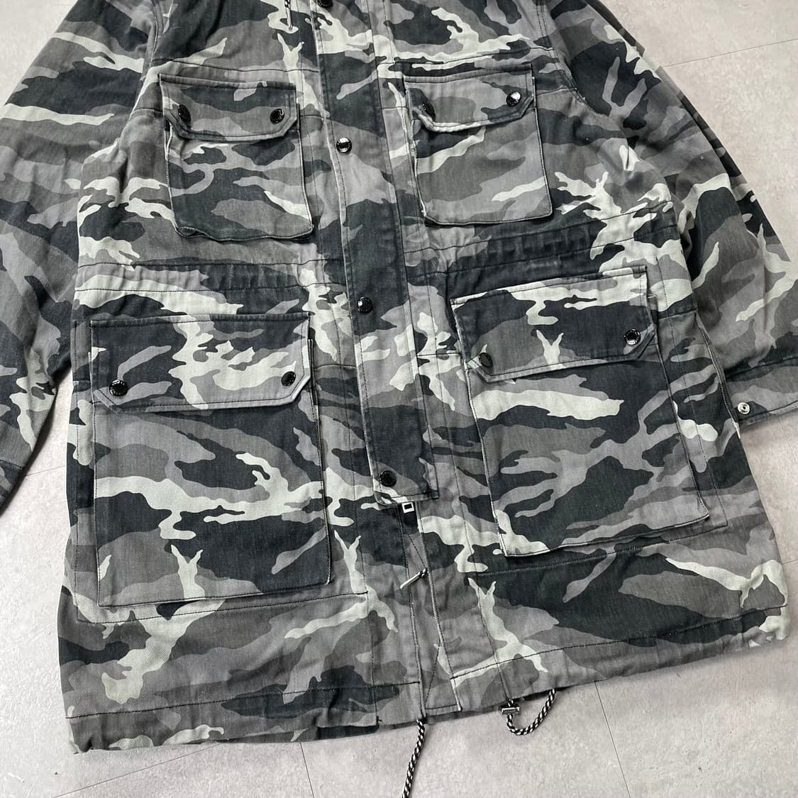 아르마니 익스체인지 카모 야상 상품이미지3