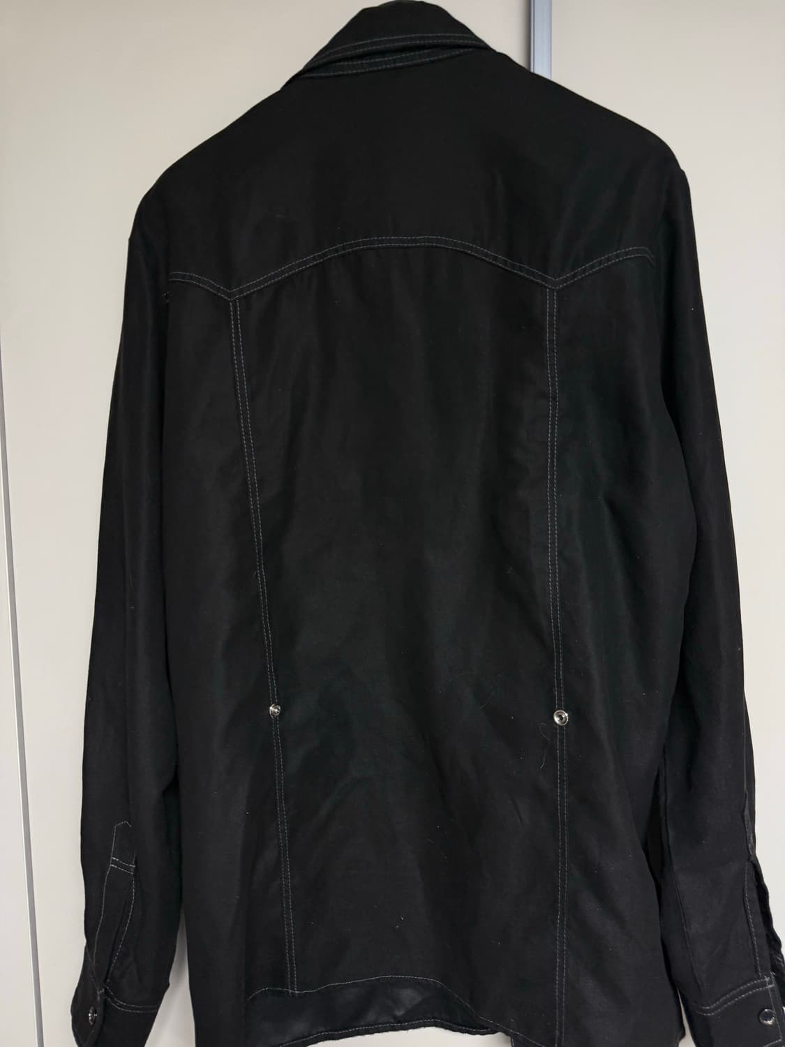 GYEOL 결 웨스턴 셔츠 블랙 상품이미지5