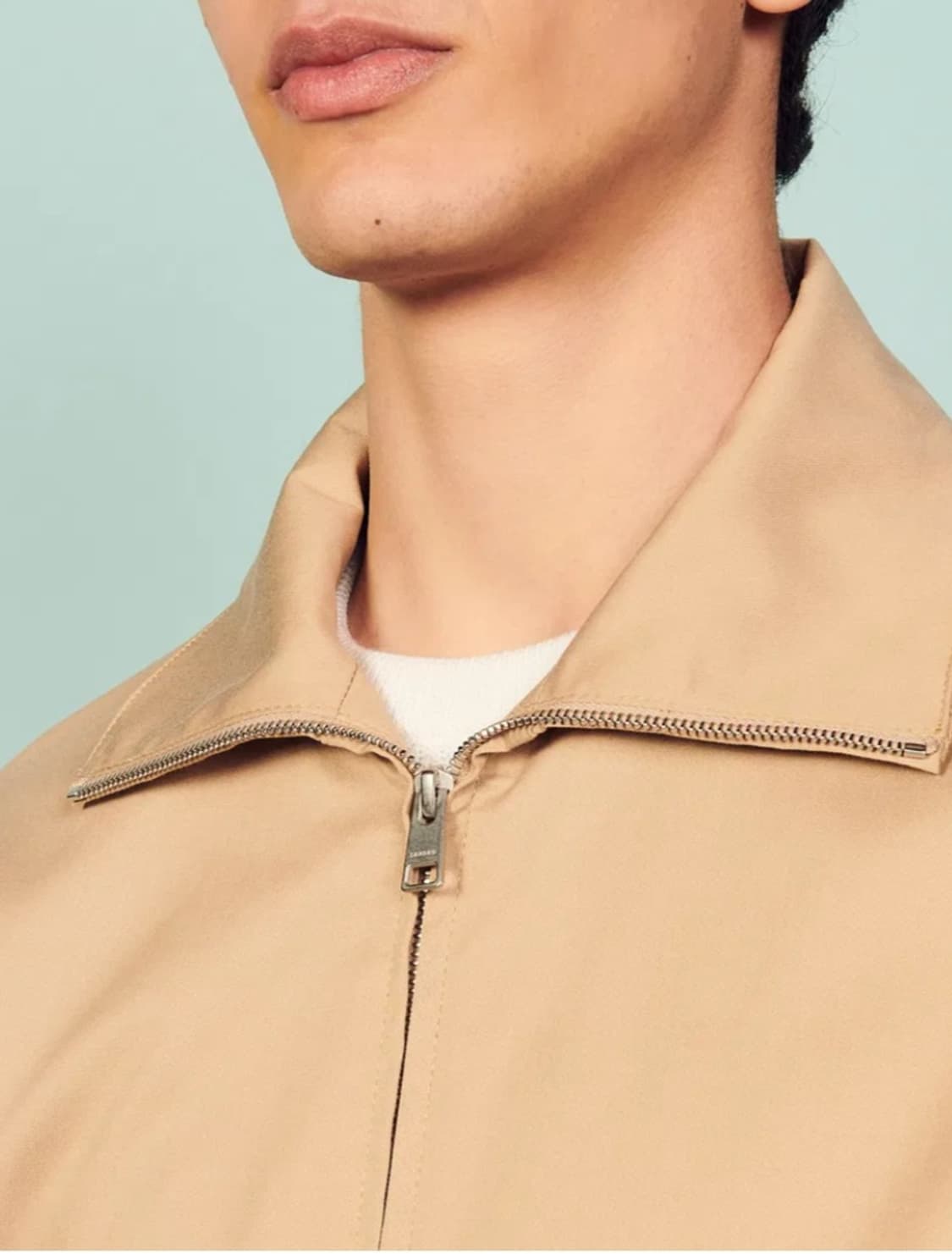 산드로 블루종 봄버자켓 100사이즈 상품이미지4