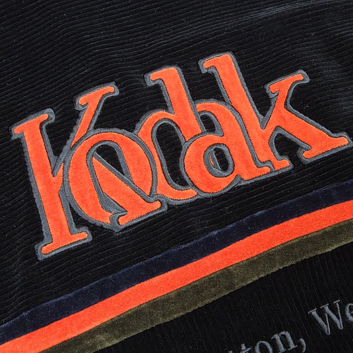 코닥 코다컬러 코듀로이 집업 블랙 2XL 상품이미지8