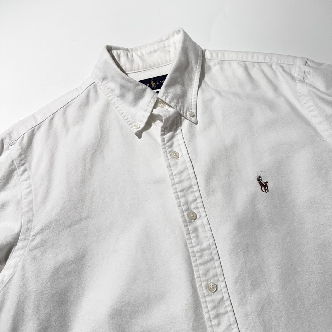 폴로 랄프로렌 클래식핏 셔츠 화이트 상품이미지3