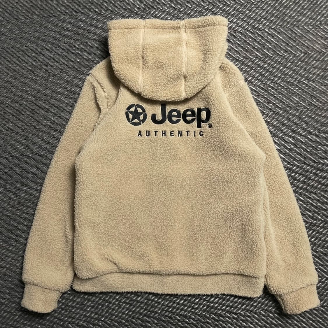 Jeep 빅로고 리버시블 후드 플리스 자켓y 5706 상품이미지3