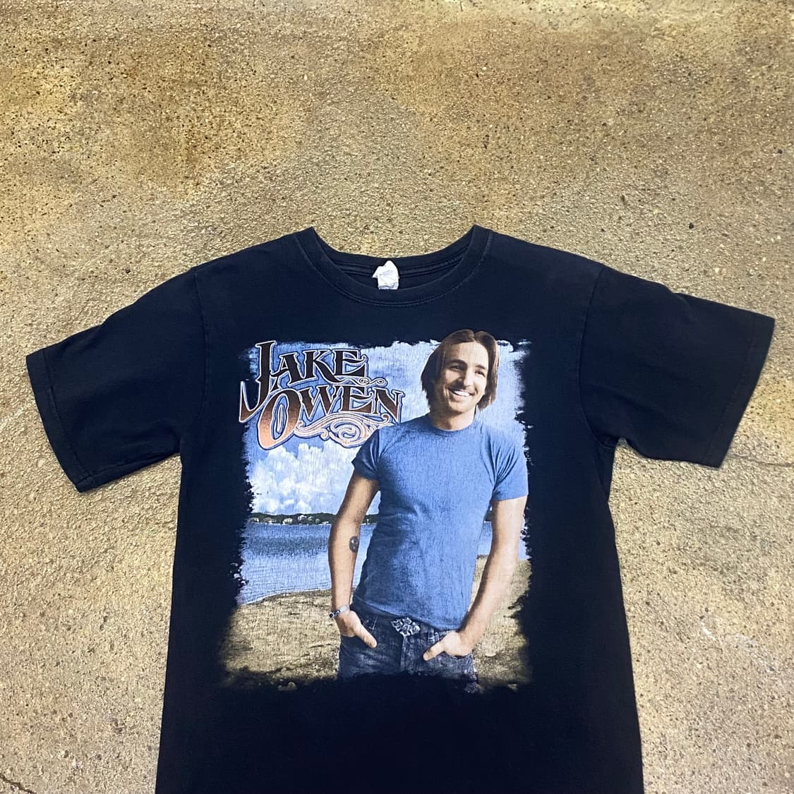 미국 빈티지 가수 제이크 오웬 프린팅 굿즈티 락티셔츠 반팔티 상품이미지2