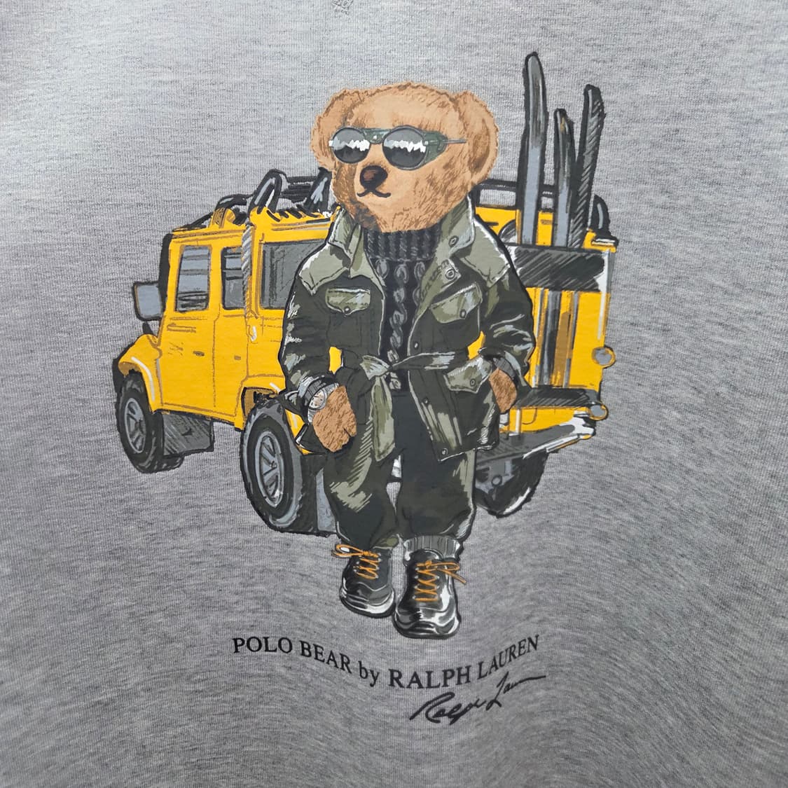 랄프로렌 / 더블 니트 스웨트셔츠 앤도버 헤더 그레이 / L 상품이미지3