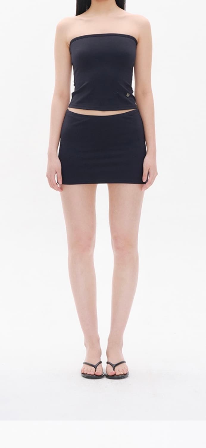 유희 youhee basic mini skirt black 상품이미지2