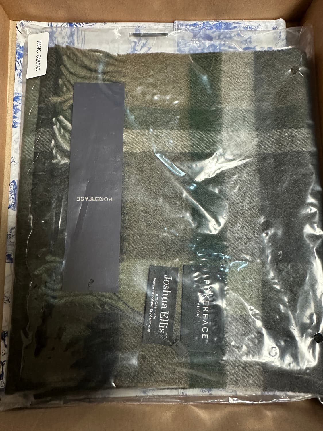 새상품) 포커페이스 캐시미어 머플러 포레스트 색상 상품이미지3