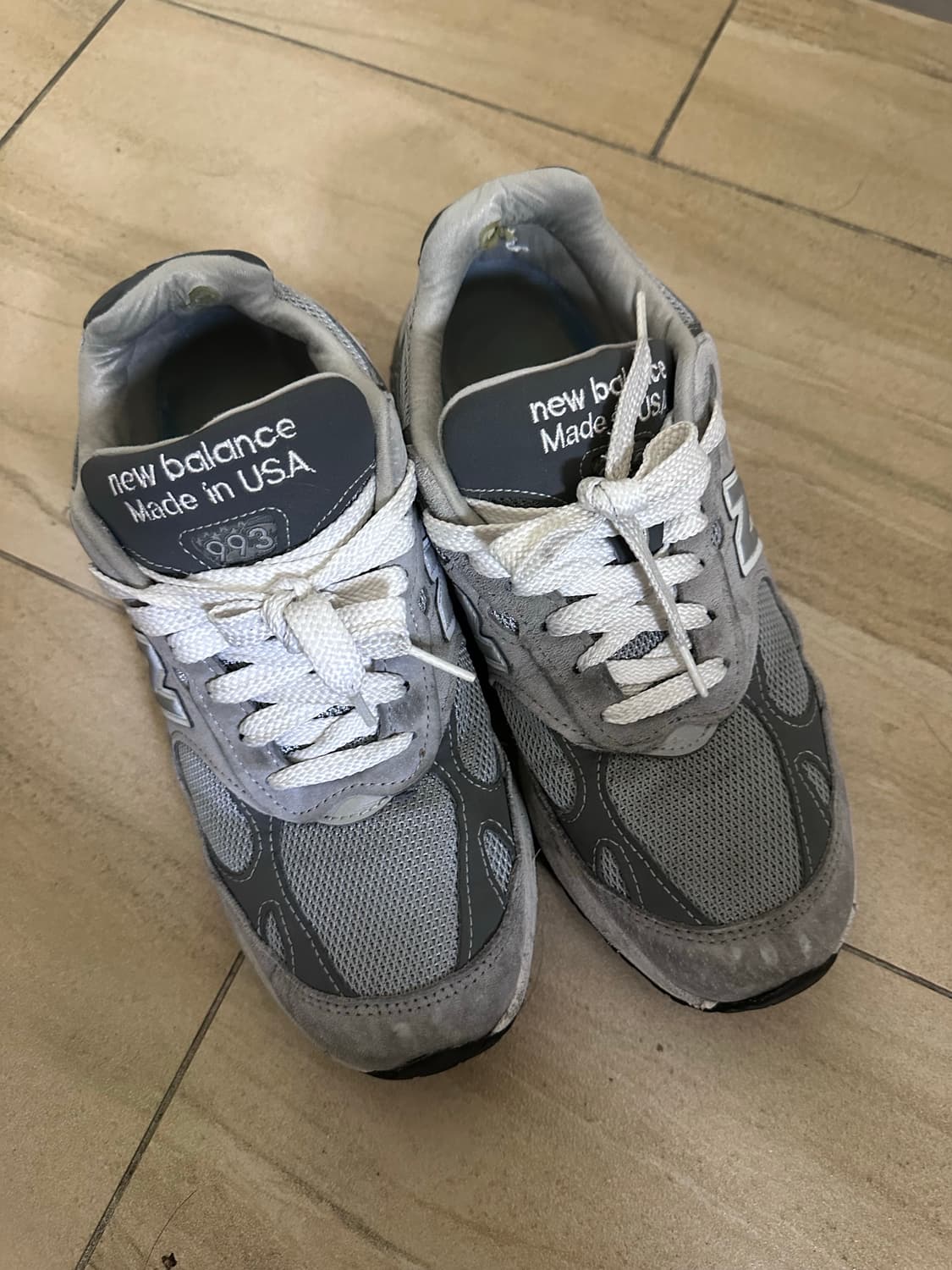 (260) 뉴발란스 993 그레이 Made in USA D 스탠다드 상품이미지1