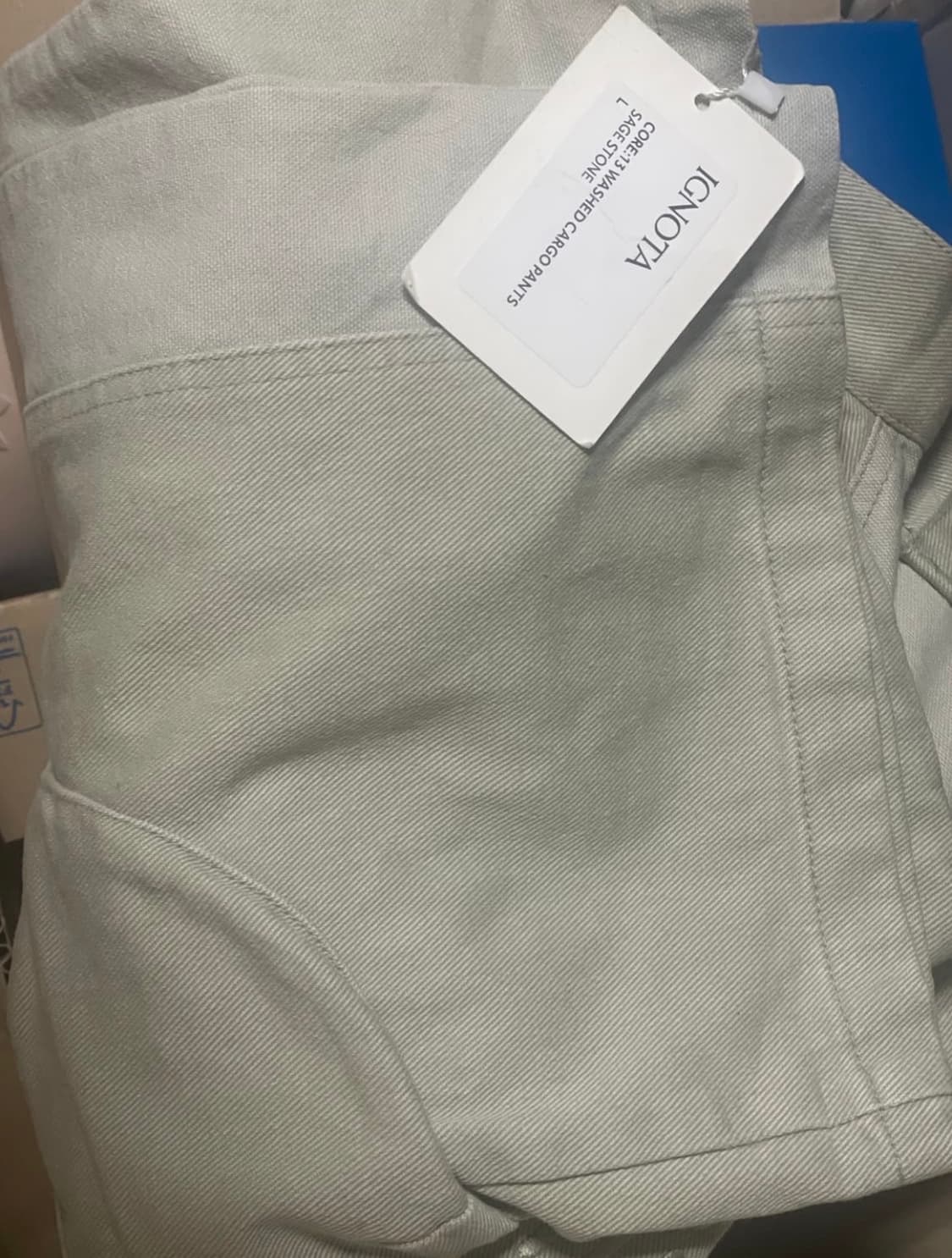 [L]이그노타 코어:13 워시드 카고팬츠 상품이미지2