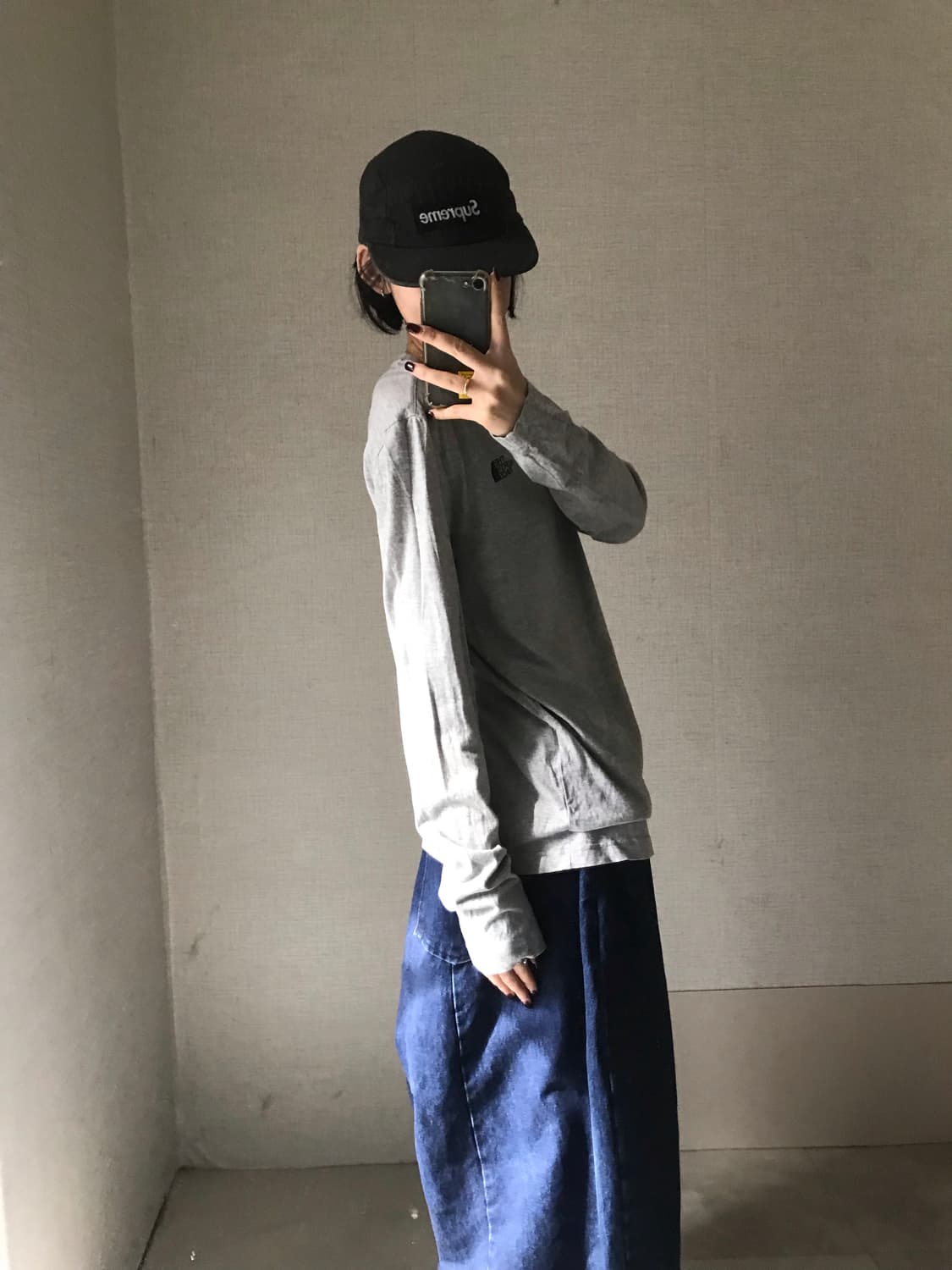 노페 그레이 롱슬리브 상품이미지5