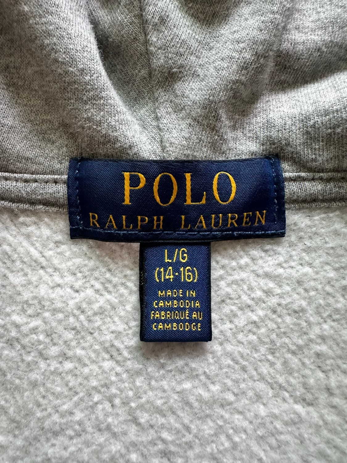 폴로 랄프로렌 POLO 신형 보이즈 포니로고 후드집업  상품이미지5