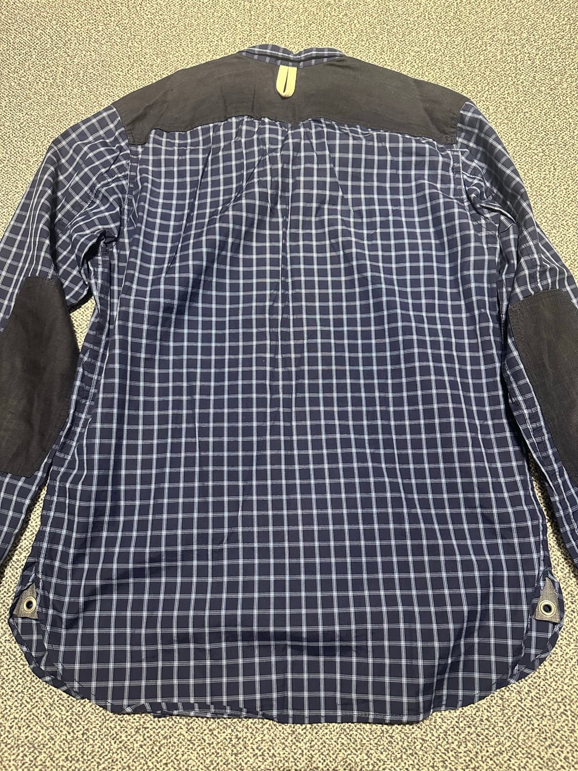 준야와타나베 꼼데가르송 체크 셔츠 s 상품이미지4