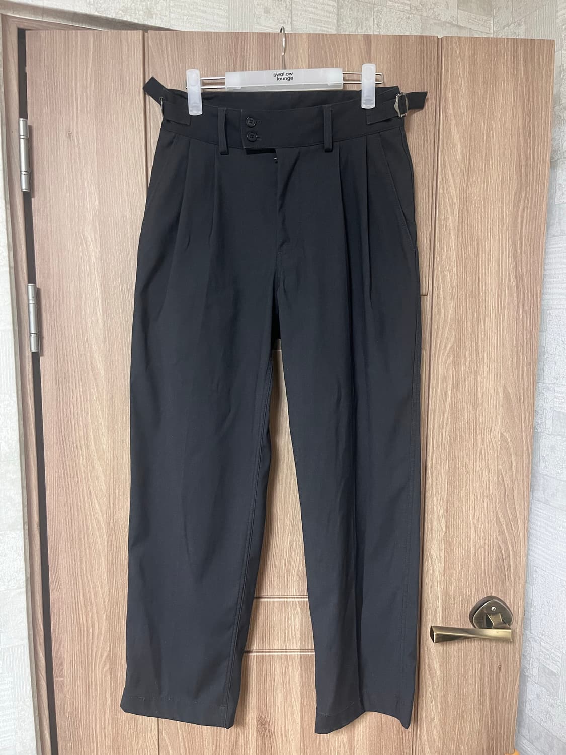 어나더오피스 산티아고 슬랙스 스탠다드 차콜 (00) 상품이미지1