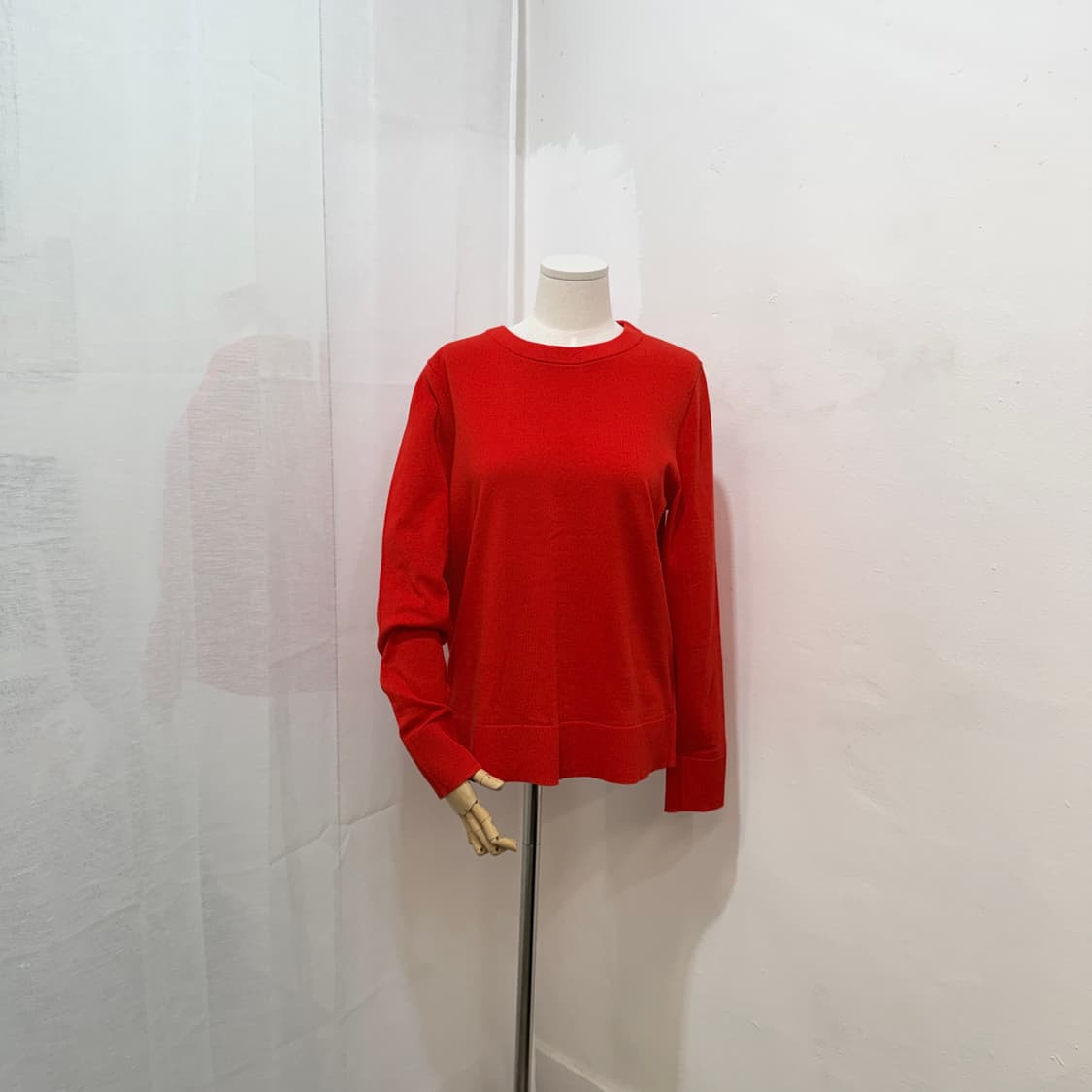 (M)코스 COS 주황빨강 긴팔니트 간절기니트 4395 상품이미지1