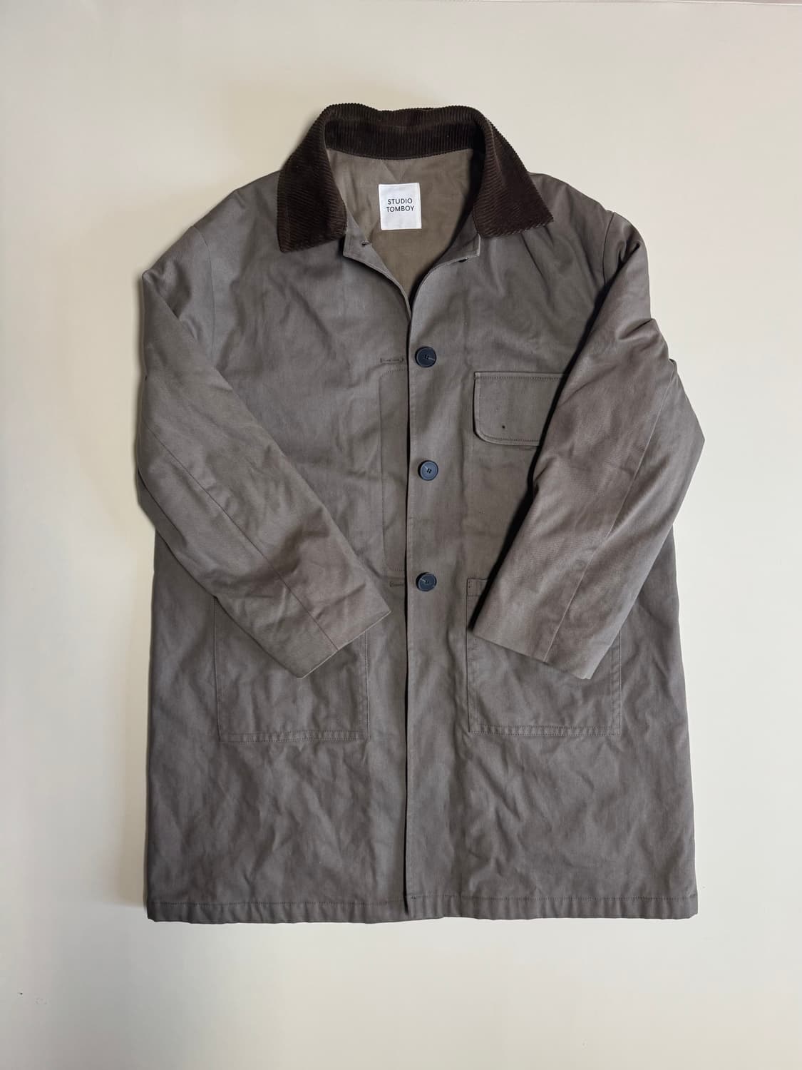 스튜디오 톰보이 코듀로이 칼라 자켓 상품이미지1