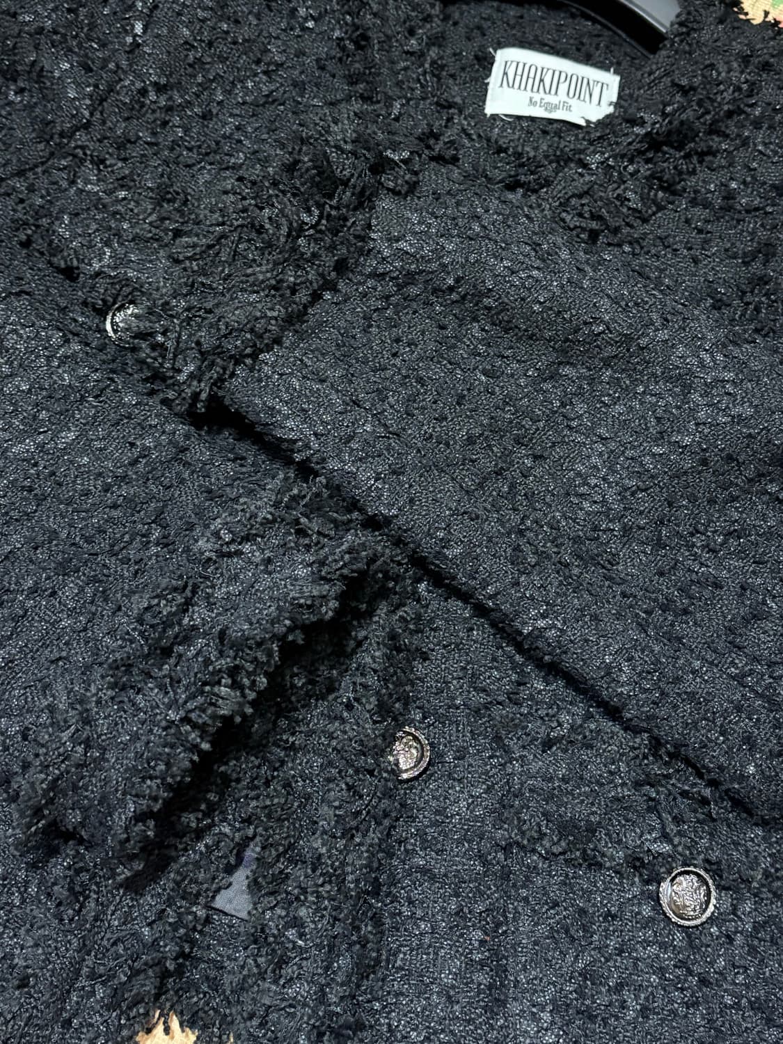 카키포인트 Antique Crop Tweed Jacket 상품이미지9