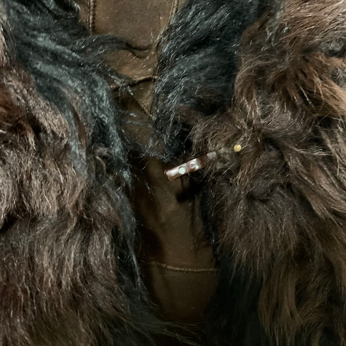 vintage양면 퍼조끼 상품이미지7