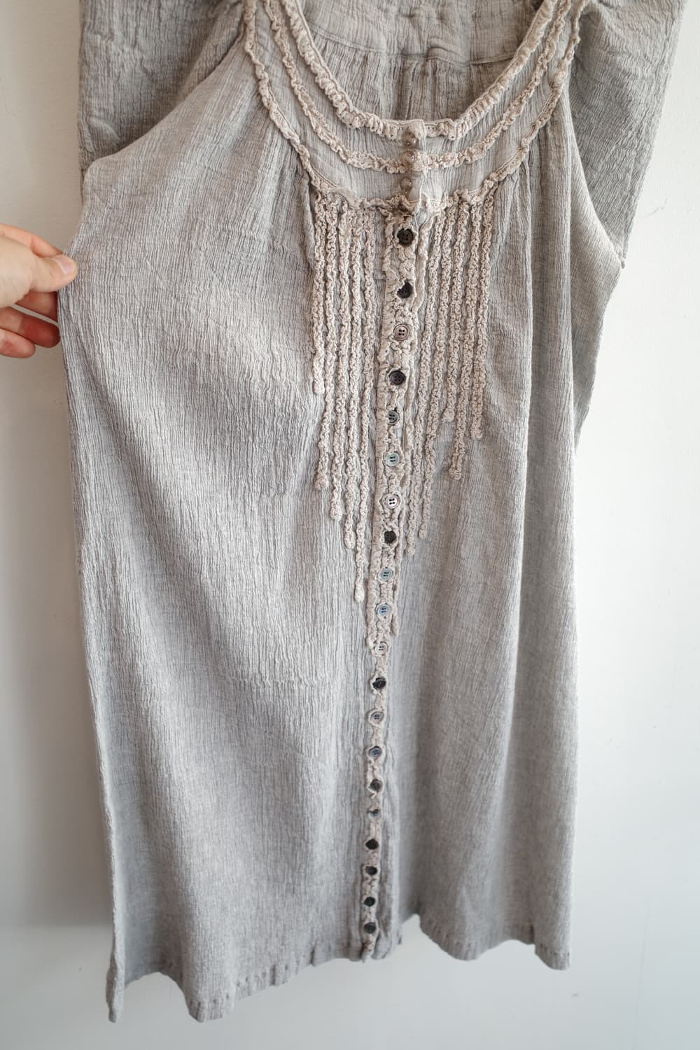 TSUMORI CHISATO 츠모리 치사토 플리츠 원피스 상품이미지3