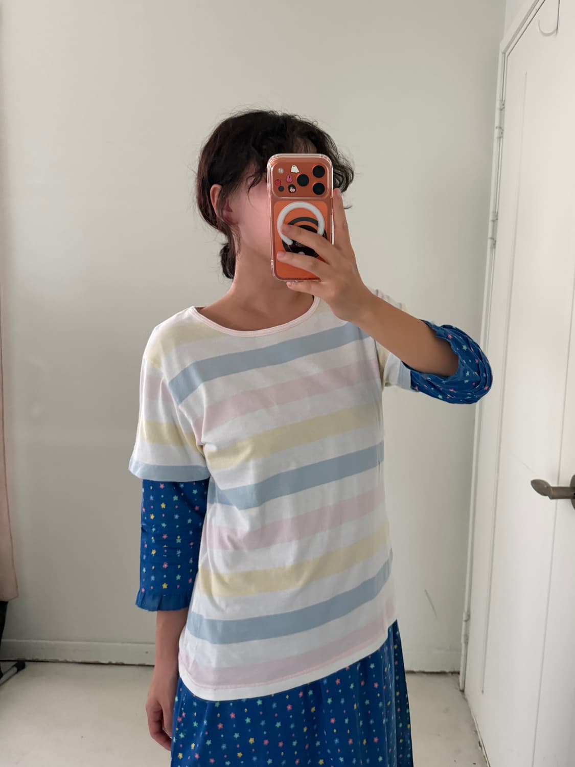 일본빈티지 모리 파스텔 반팔 상품이미지2