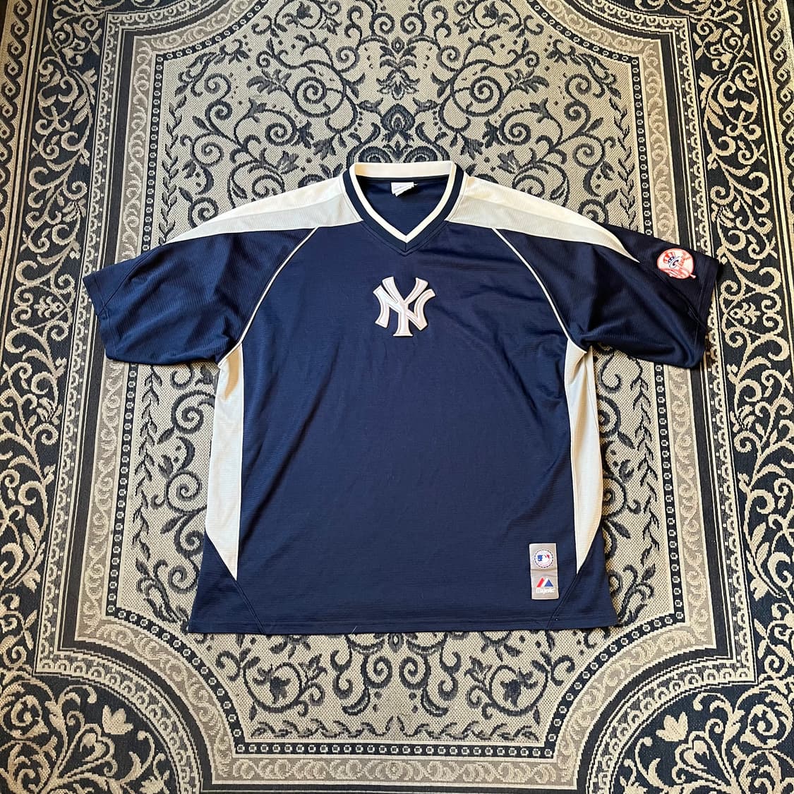 XL 마제스틱 뉴욕양키스 트레이닝 탑/W2312 상품이미지1