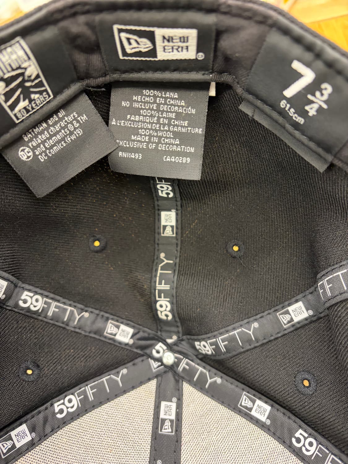 뉴에라 GCPD(고담시티경찰국) 59fifty 스냅백 61.5cm 상품이미지5