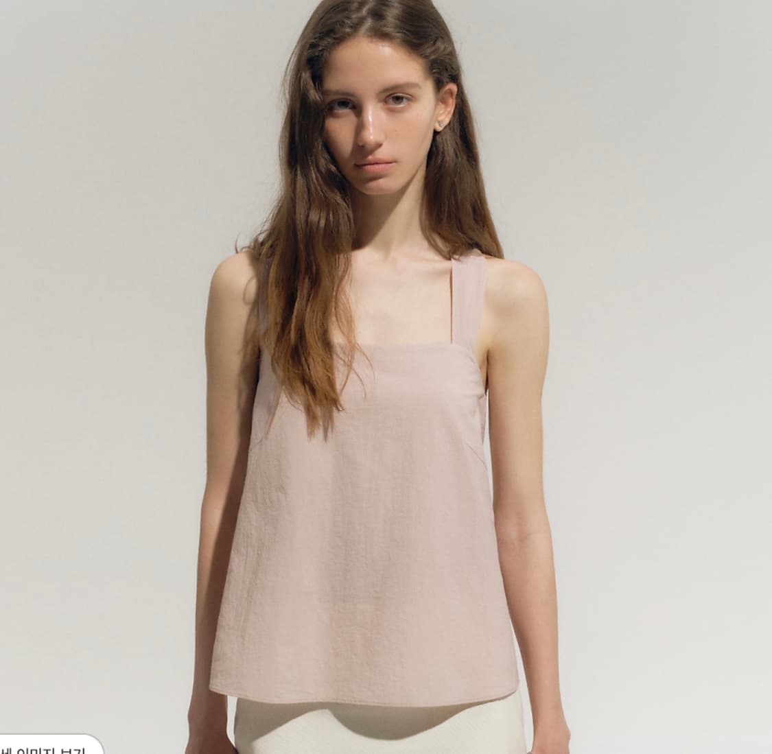 시에 sie 로린 스퀘어 슬리브리스 페탈핑크 S 상품이미지2