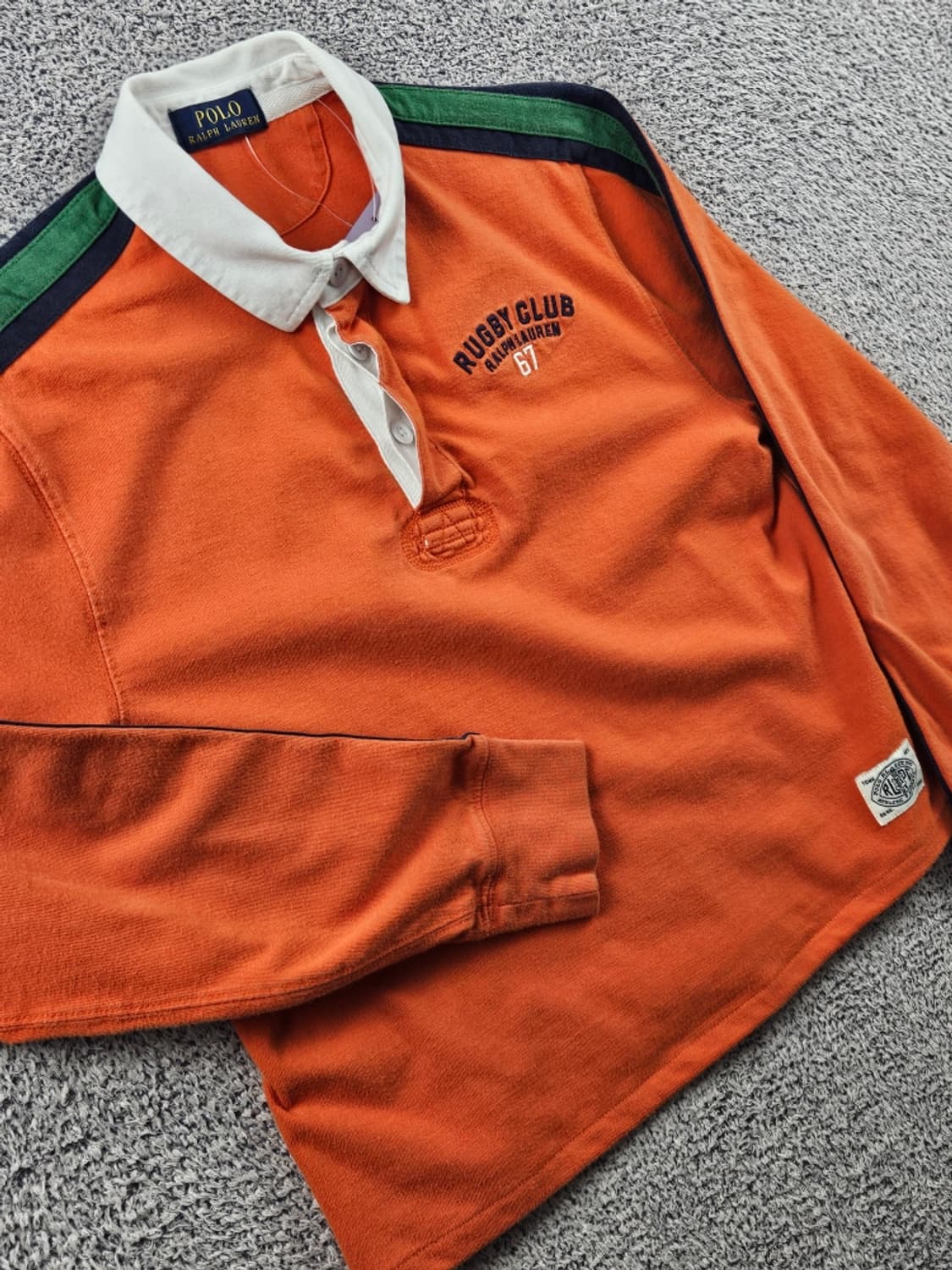 폴로랄프로렌 크롭 커스텀 럭비 티셔츠 ( S추정 ) / 11417 상품이미지6