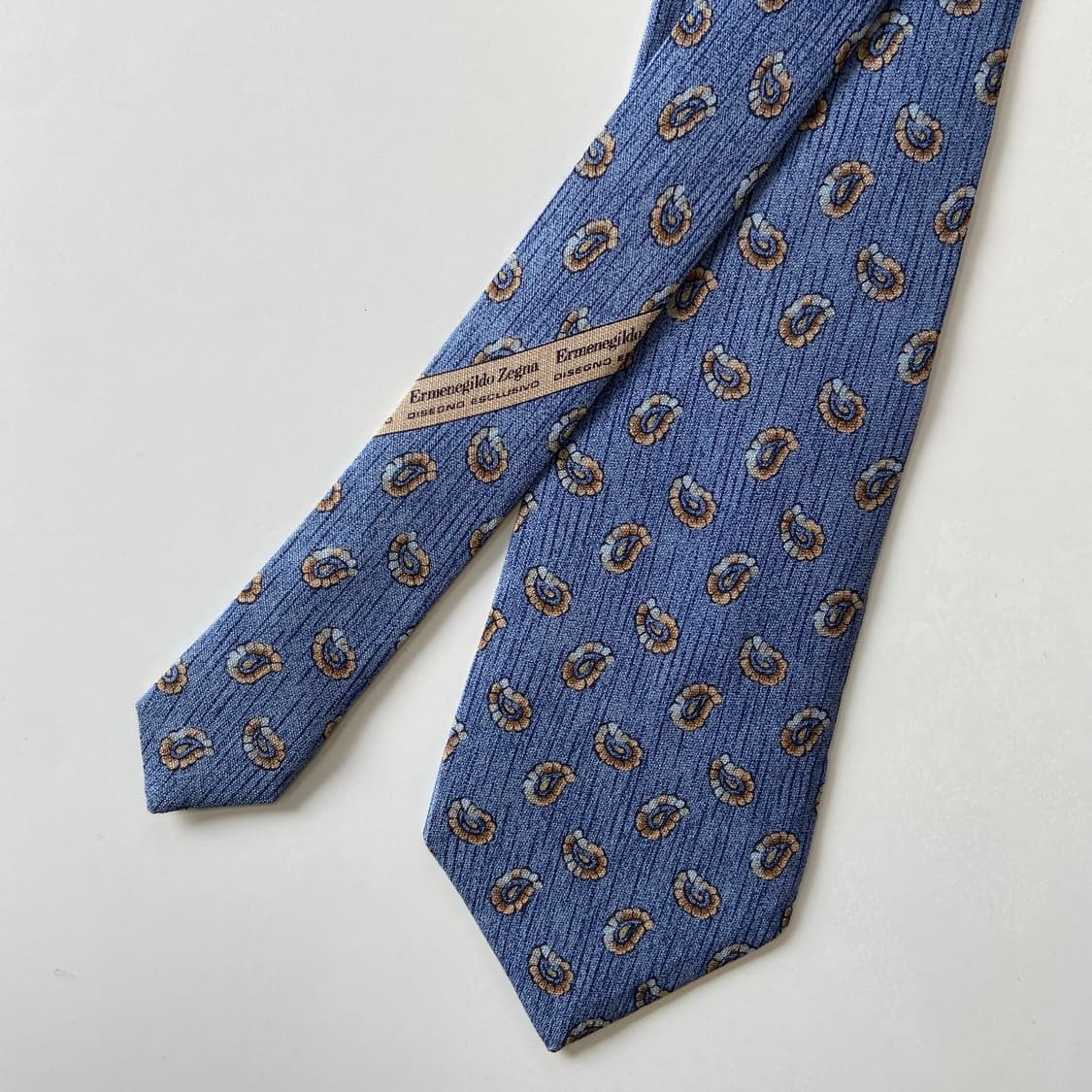 에르메네질도 제냐 정품 명품 페이즐리 넥타이 상품이미지2