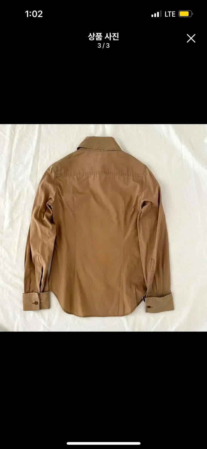 비비안웨스트우드 orb로고 브라운 셔츠 상품이미지3