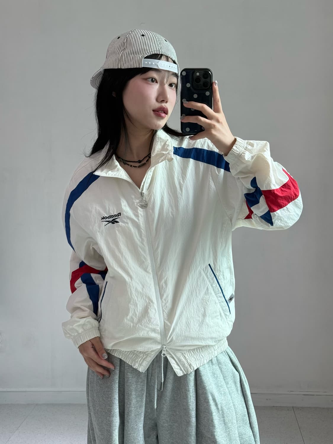 리복 웜업 바람막이 상품이미지3