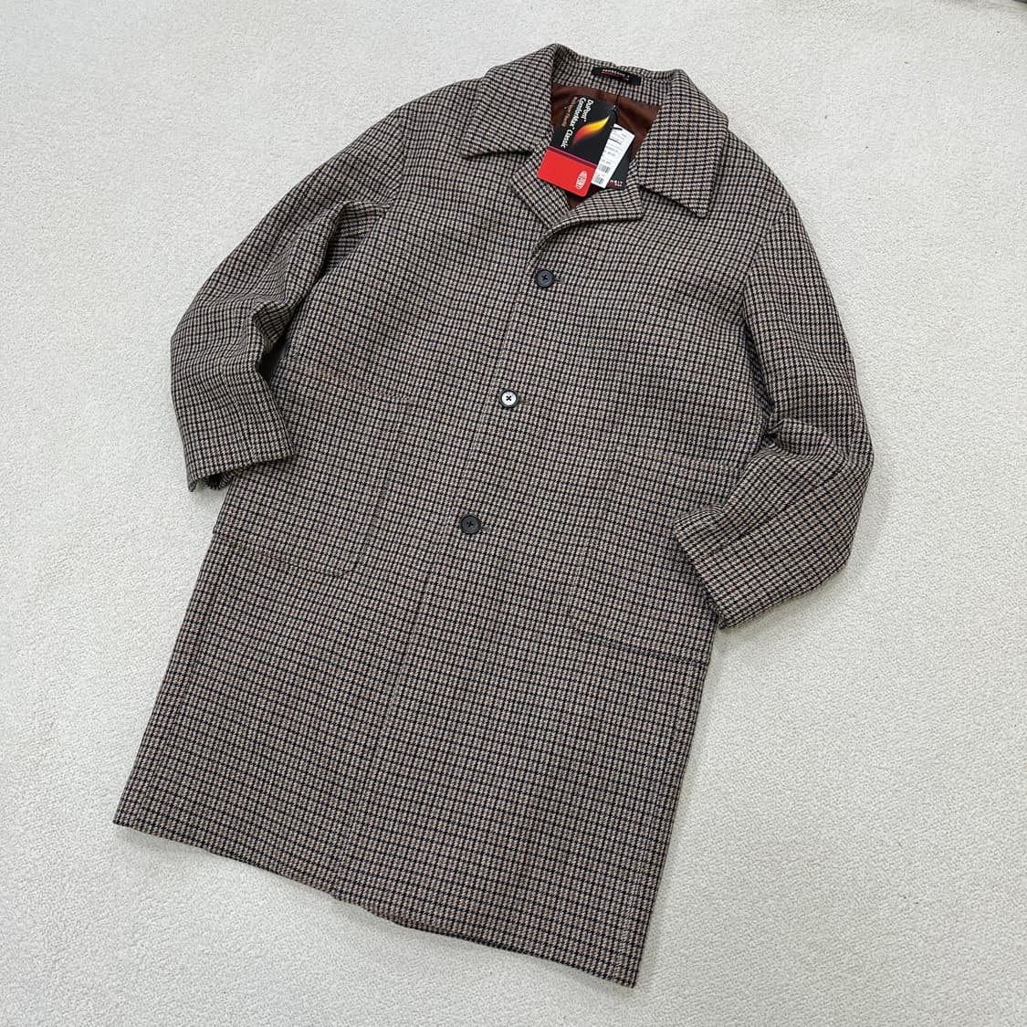 95 새상품 파렌하이트 울 롱코트 0324M 상품이미지1