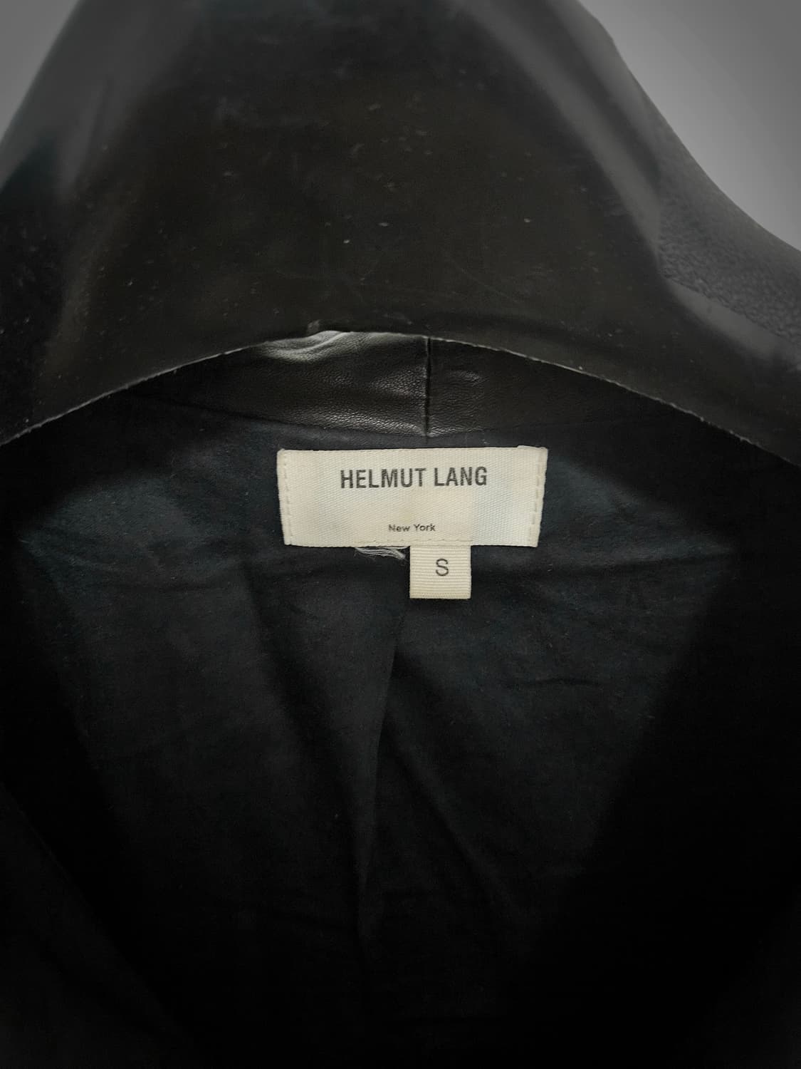 헬무트랭 가죽 자켓 00s 뉴욕택 상품이미지9