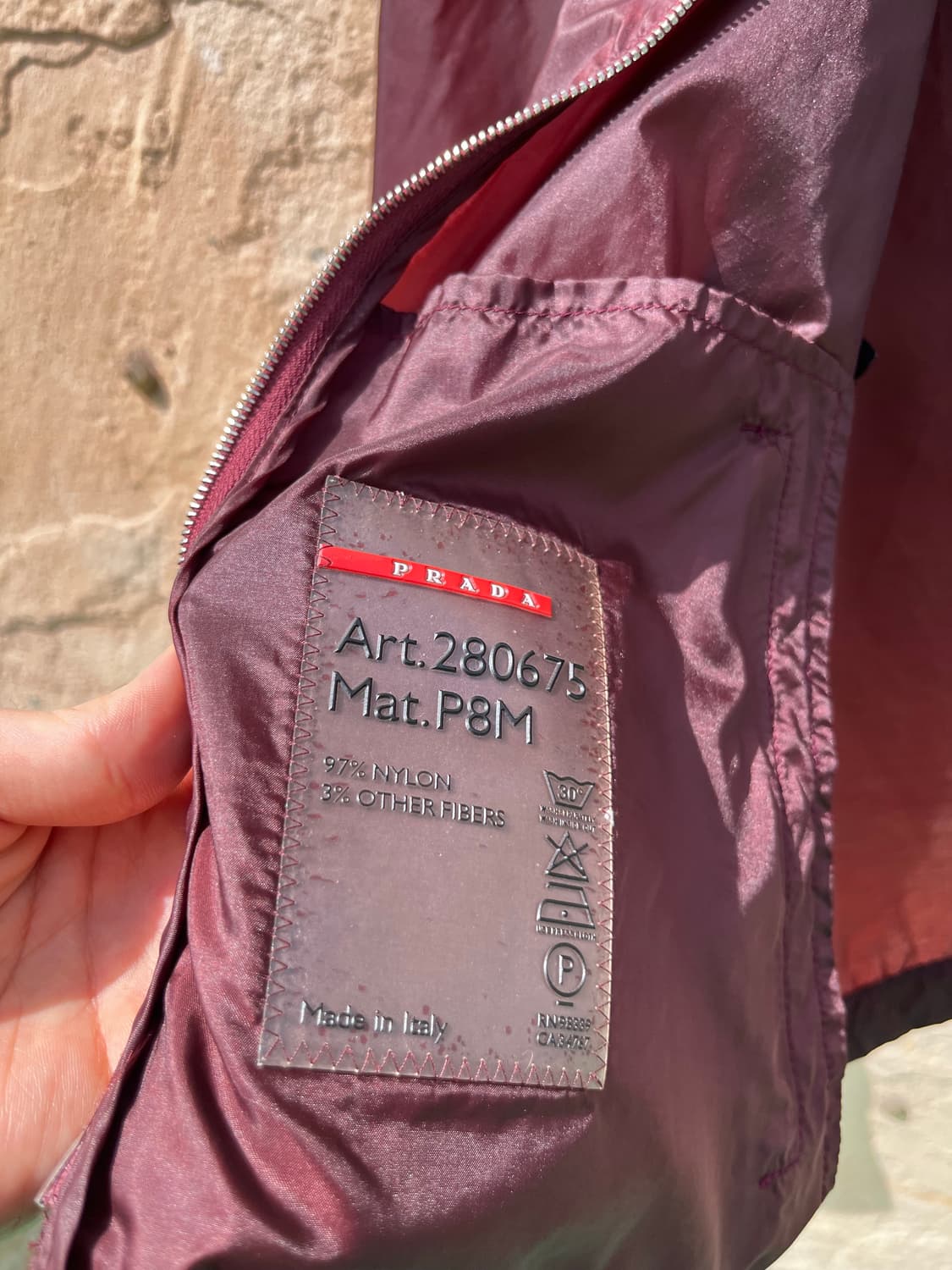 프라다 스포츠 나일론 집업 자켓 상품이미지7