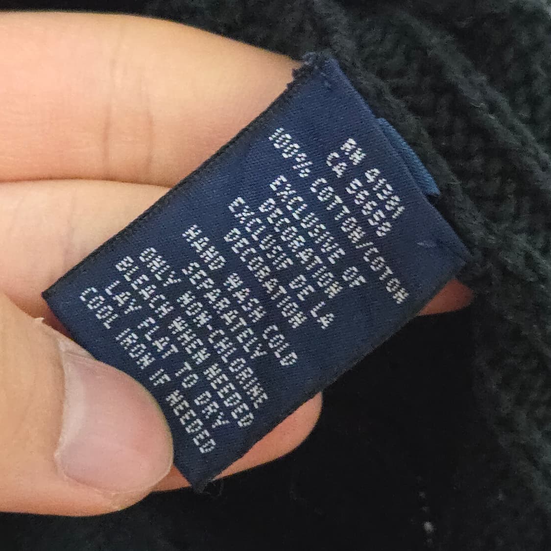 랄프로렌 코튼 케이블 니트 상품이미지6