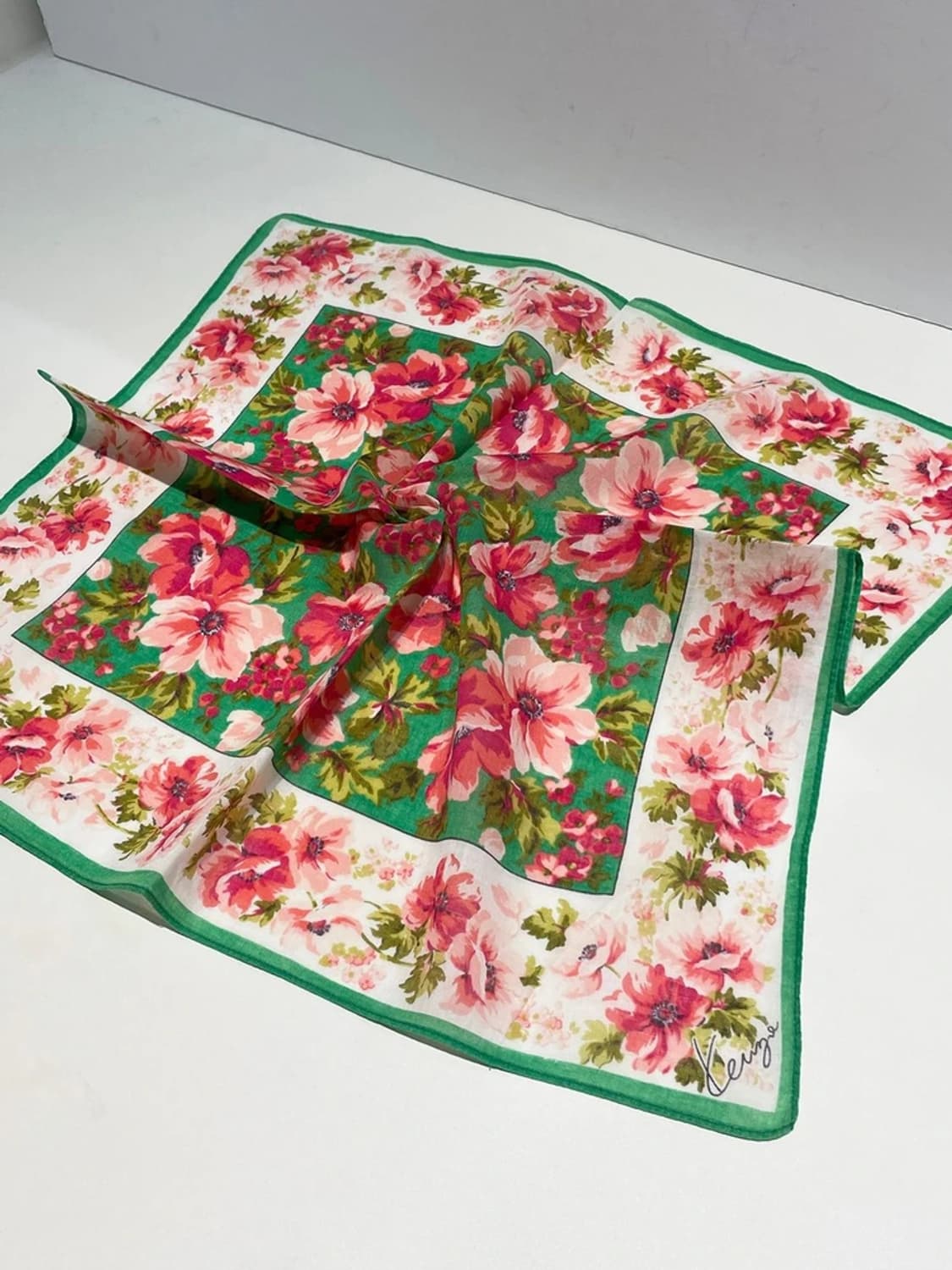 겐조 00's 재팬 레트로 쁘띠 손수건 A1471 상품이미지2