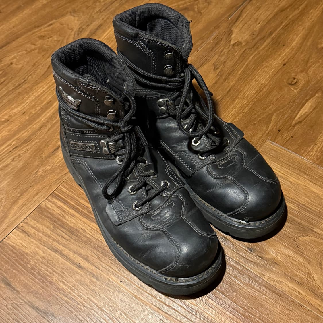 HARLEY DAVIDSON LEATHER BIKE BOOTS 상품이미지2