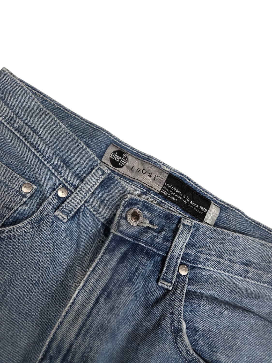 리바이스 실버 탭 루즈핏 데님팬츠 W28 L32 상품이미지3