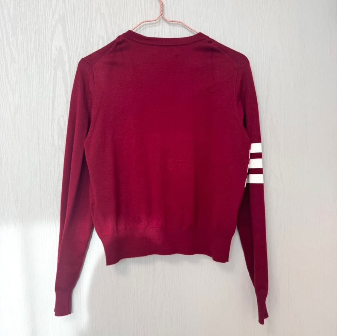 (s) 폴로워크 버건디 가디건 상품이미지5