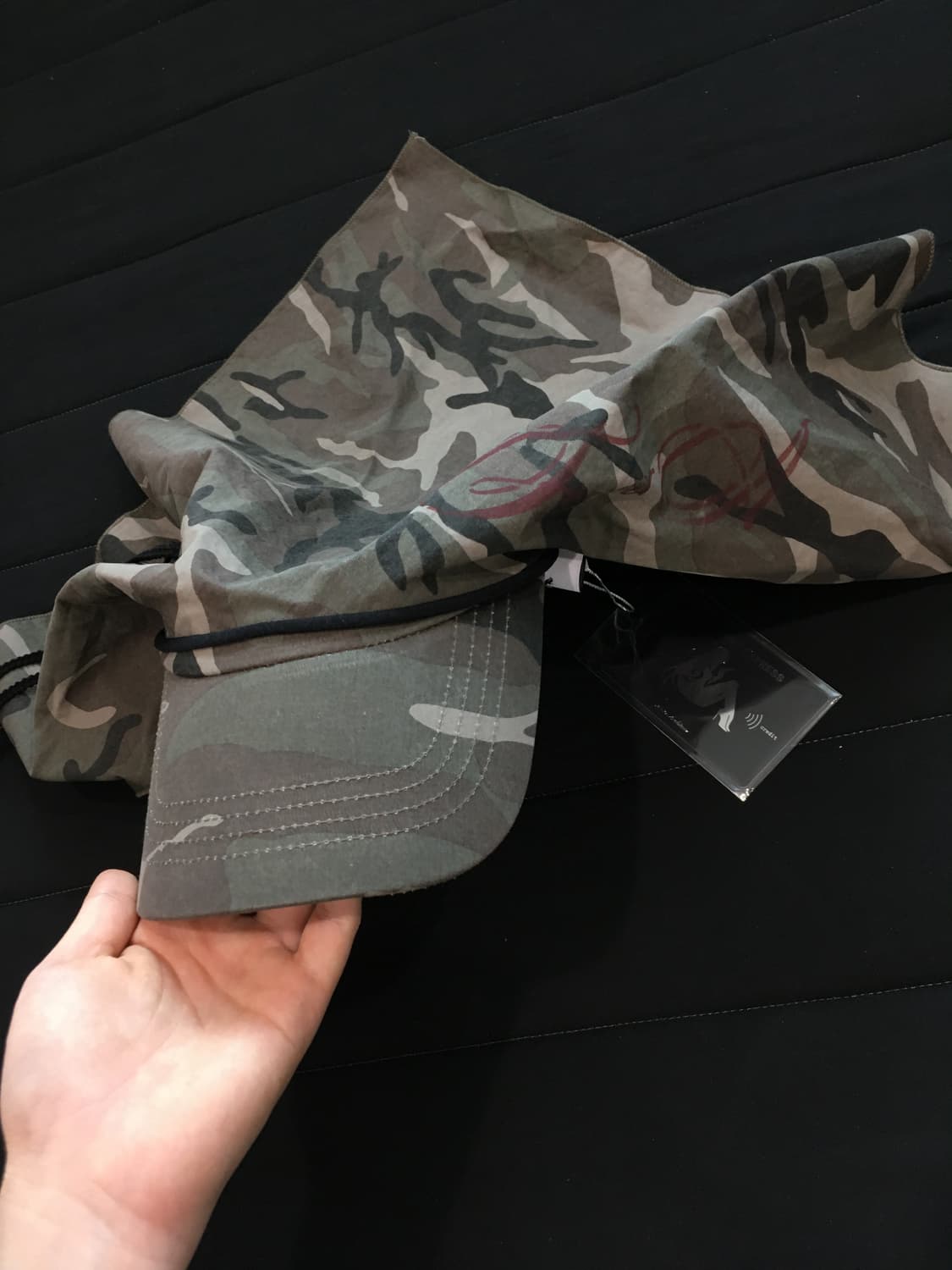 2000archivees STRAPPY SCARF CAP 상품이미지5