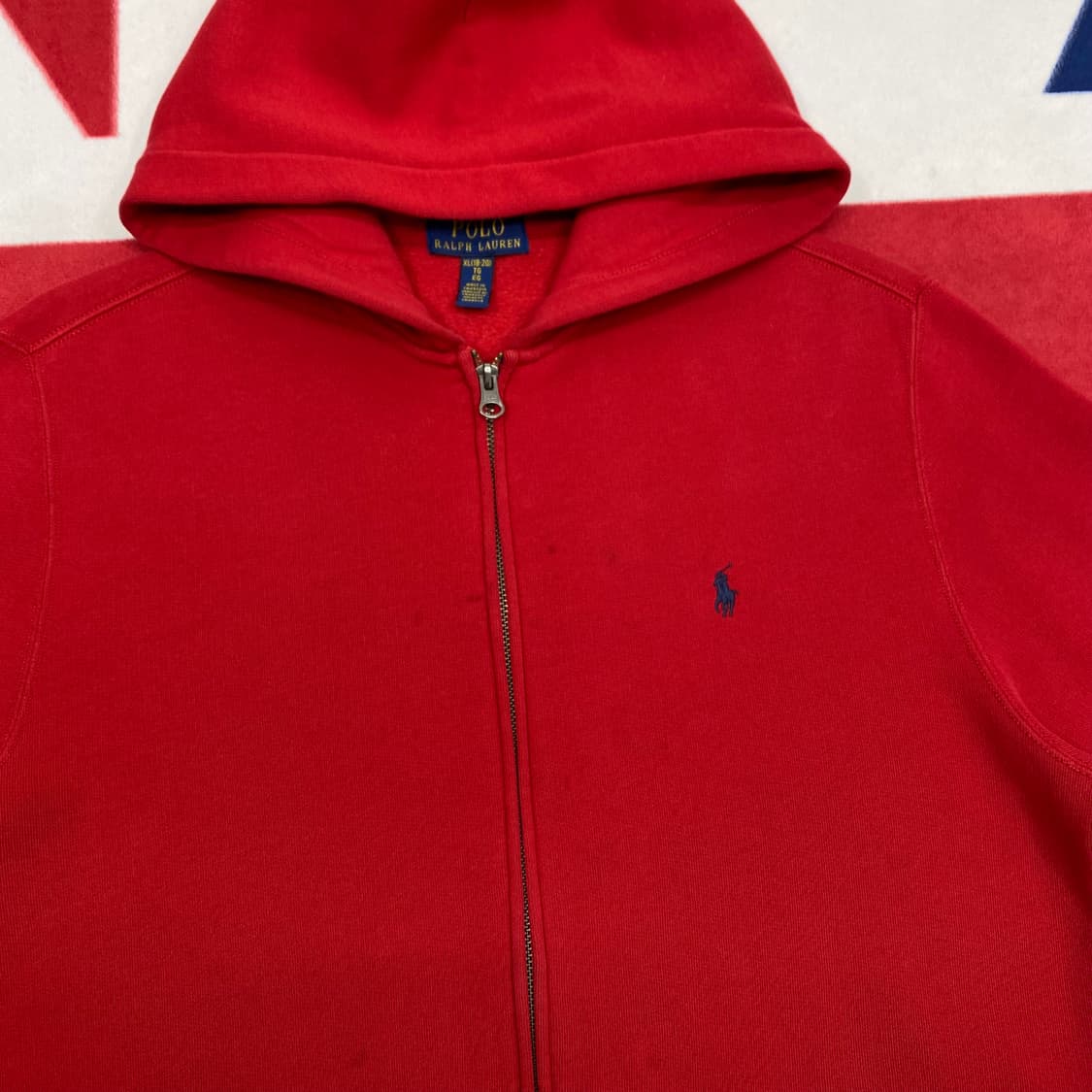 폴로 후드집업 실측 S -M 상품이미지4