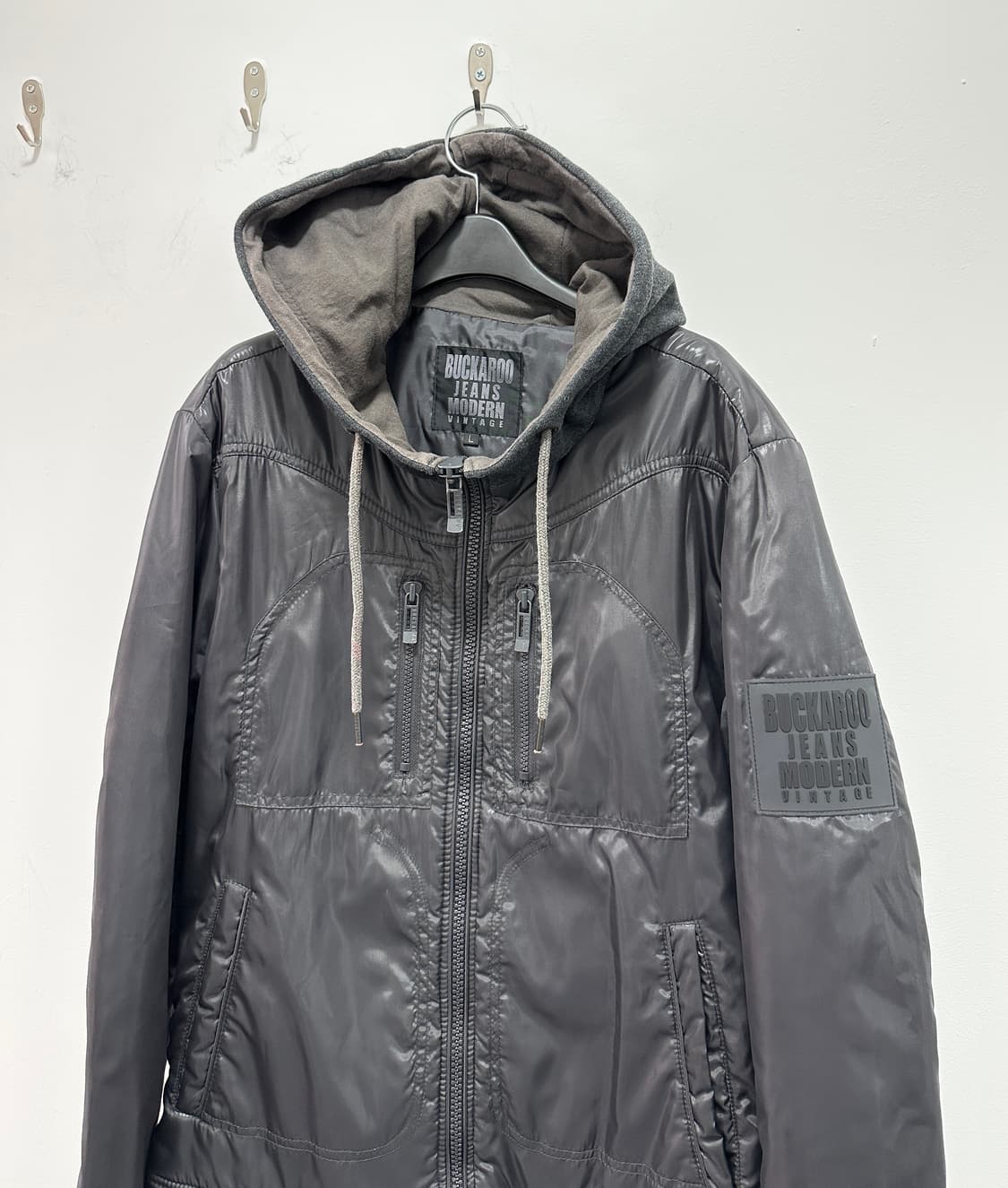 Buckaroo metallic hood jacket 상품이미지6