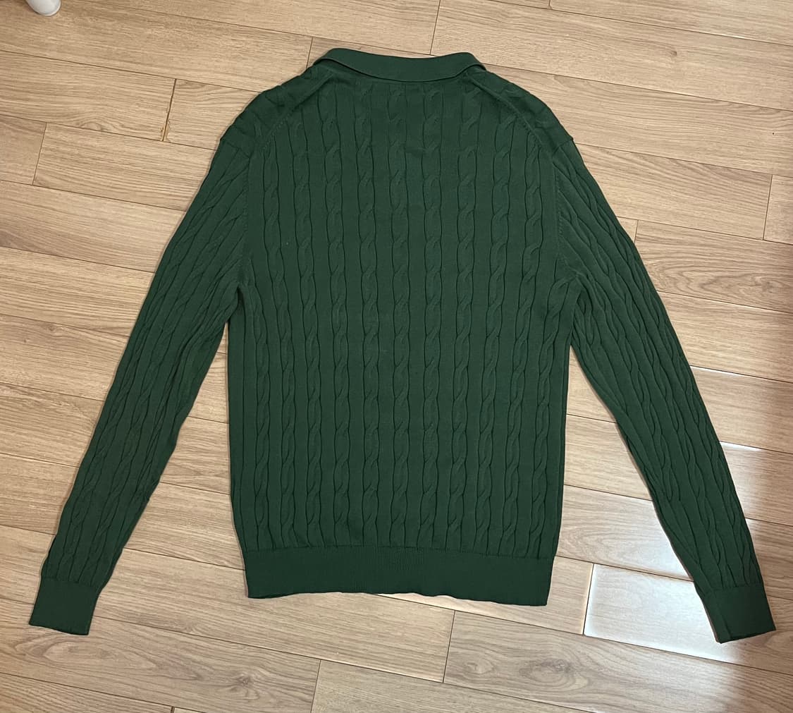 U.S. polo assn 꽈배기 카라 니트 100 상품이미지2