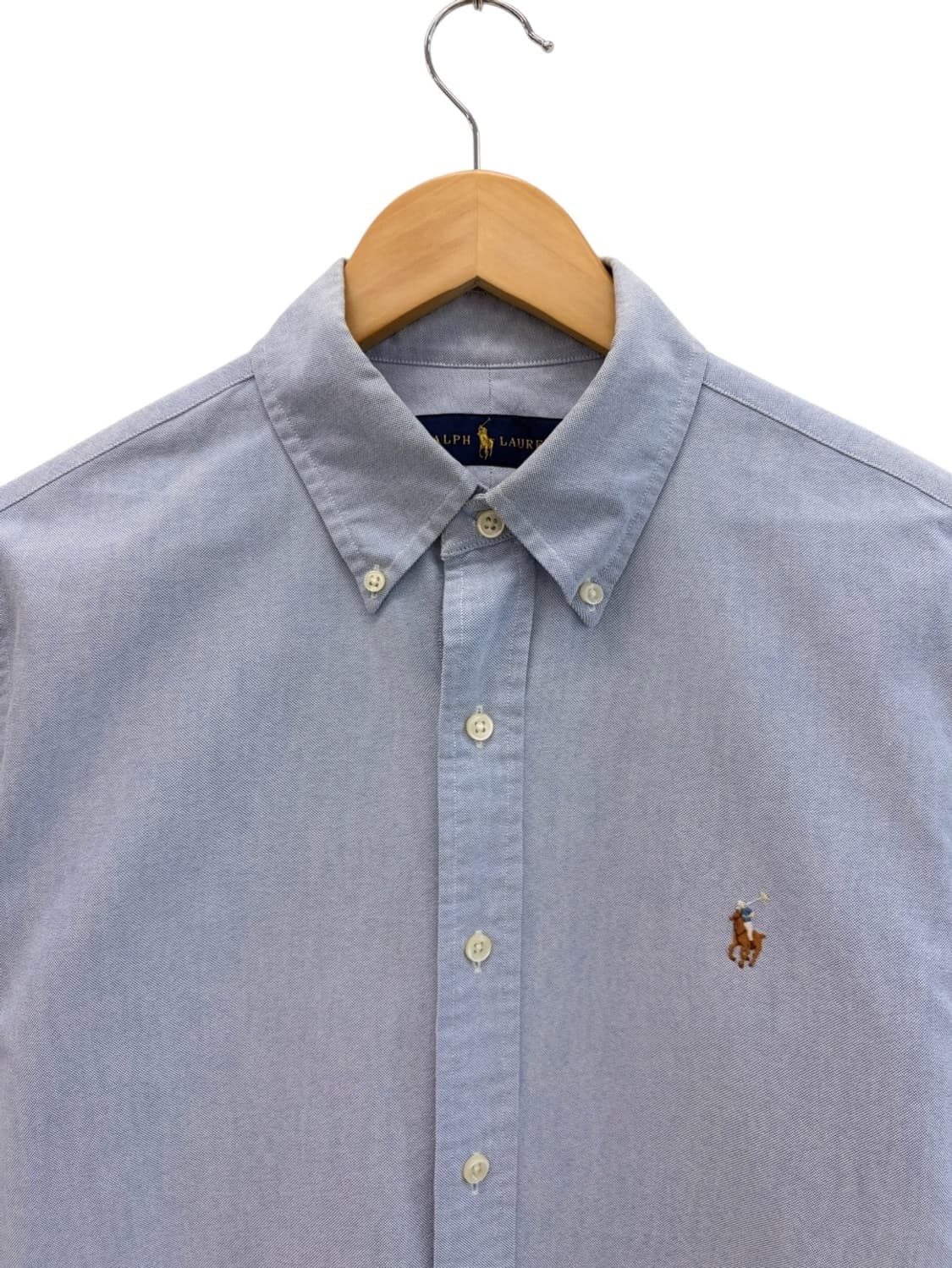 폴로 옥스포드 셔츠 소라색 (M/국내100~105)  상품이미지2